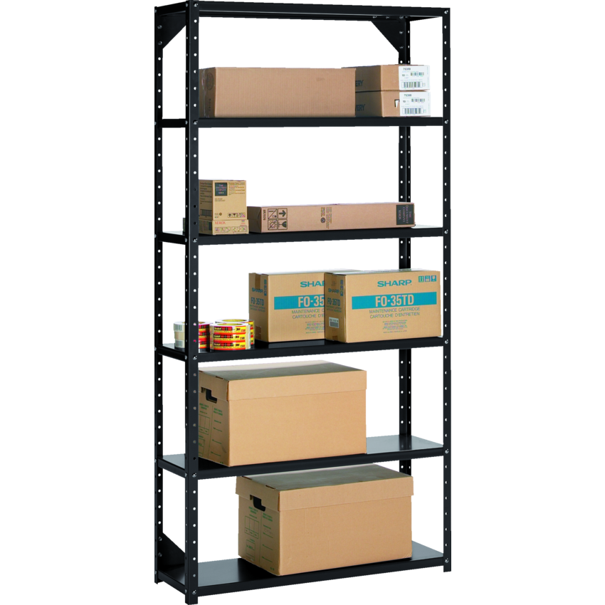 Global Industrial Metal Shelving 12" Charcoal Grey