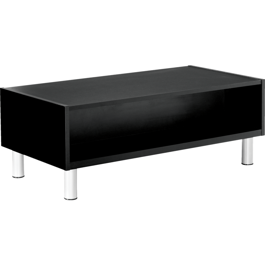 Global® Citi™ Coffee Table 40"W x 20"D x 15"H Black