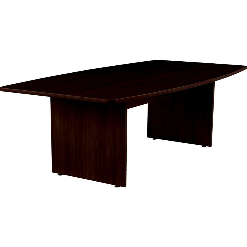 Offices to Go™ Ionic Conference Table 96" Boatshaped Dark Espresso Finish
