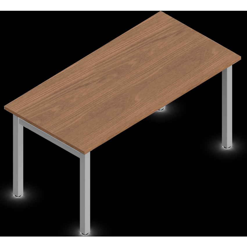 Offices to Go® Ionic Table Desk 60"W x 30"D Winter Cherry