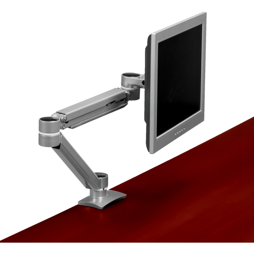 Offices To Go Monitor Arm Silver