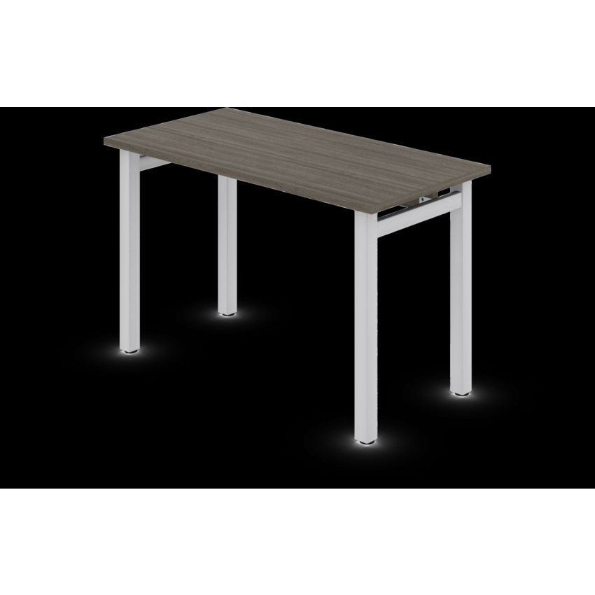 Offices to Go® Ionic Table Desk 48"W x 24"D x 29"H Absolute Acajou finish