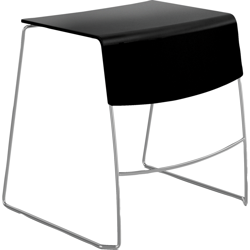 Global® Duet™ Stacking Table with Standard Frame 29"W x 25"D x 28"H Night