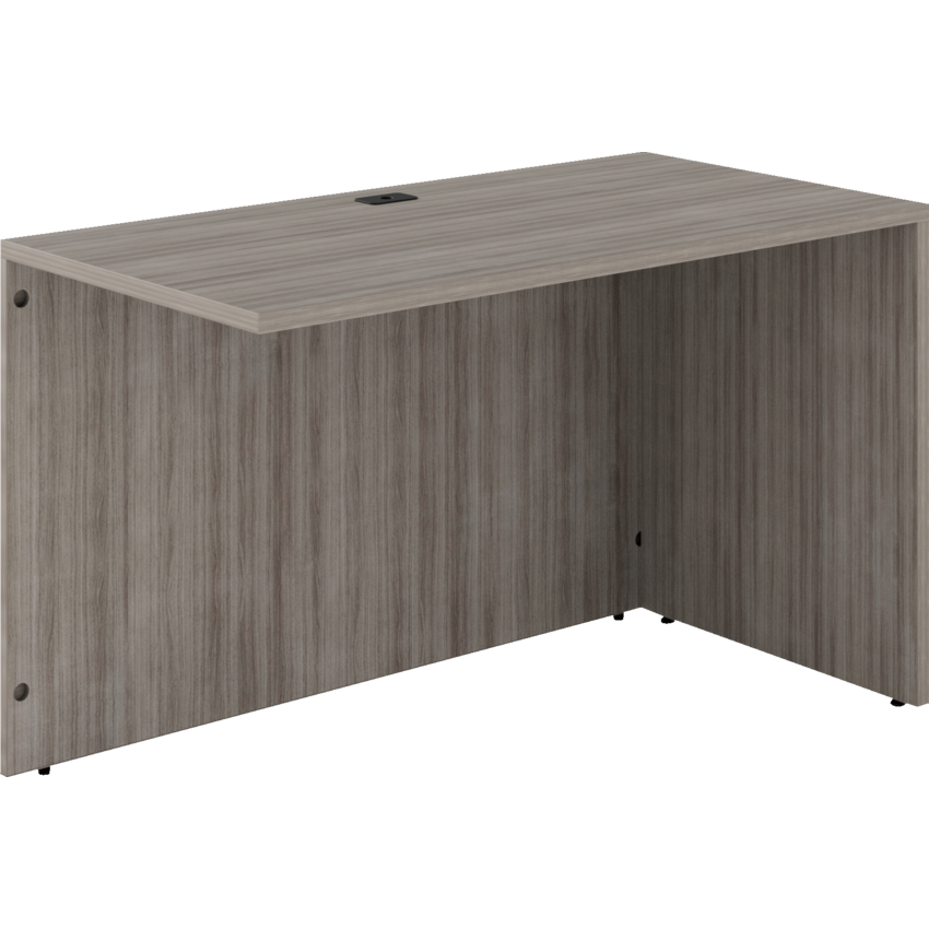 Offices to Go® Newland™ Return Shell 48"W x 24"D x 29-3/5"H Noce Grigio