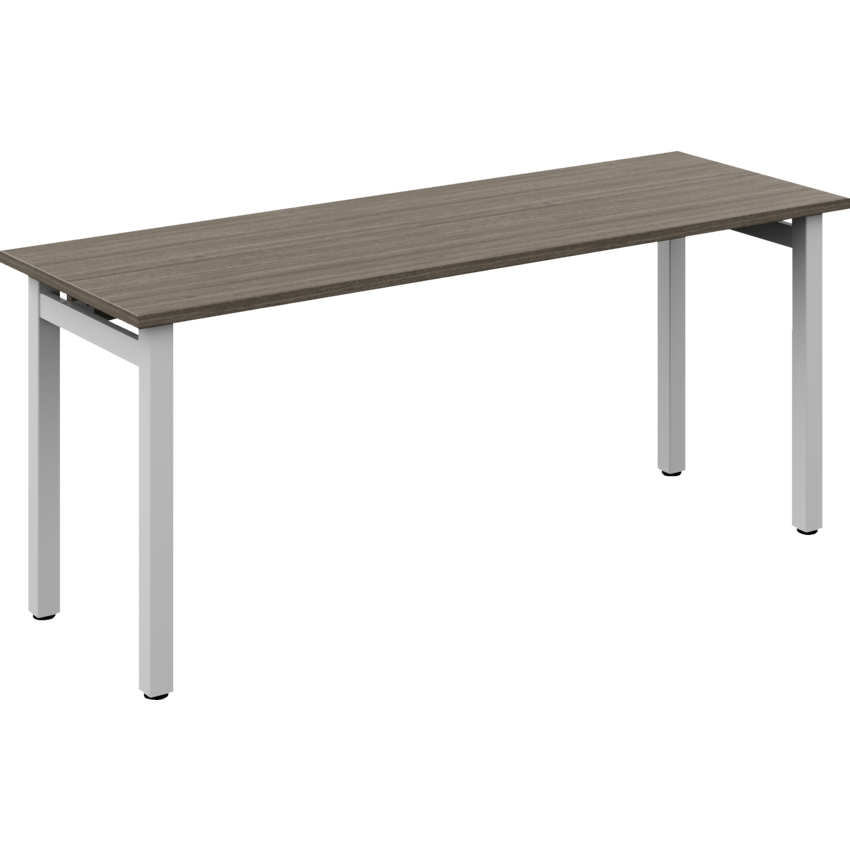 Offices to Go® Ionic Table Desk 72"W x 24"D x 29"H Absolute Acajou finish