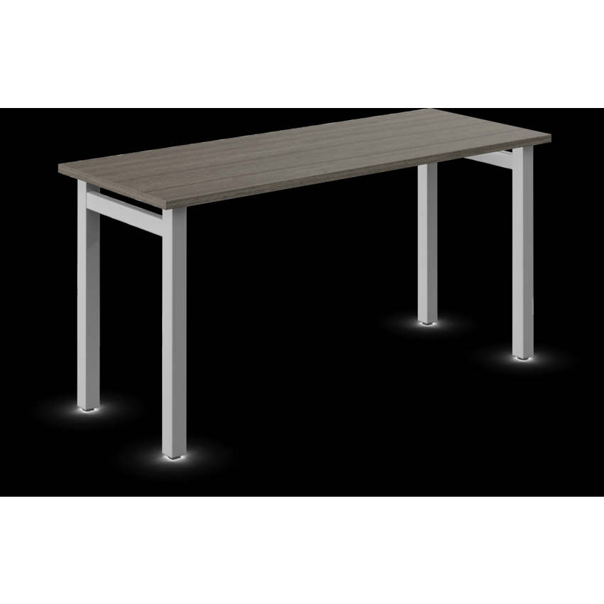 Offices to Go® Newland™ Table Desk 60"W x 24"D x 29-3/5"H Absolute Acajou finish