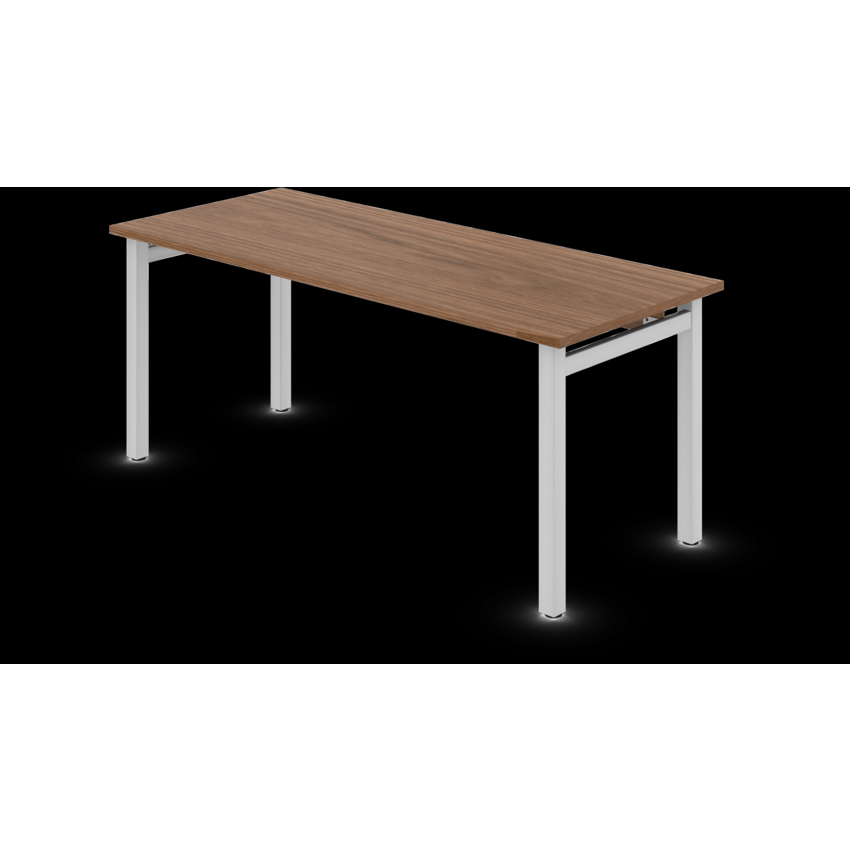 Offices to Go® Newland™ Table Desk 72"W x 29-7/10"D x 29-3/5"H Winter Cherry finish