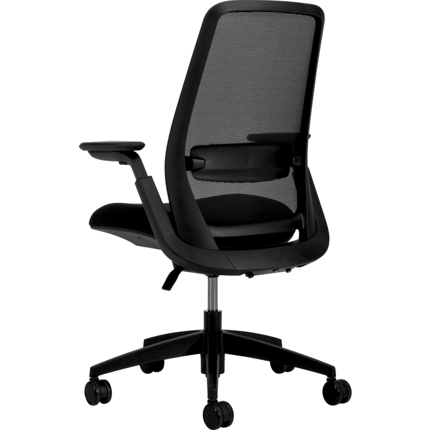 Offices to Go® TL Synchro-Tilter Mesh Chair Fusion Fabric Carbon