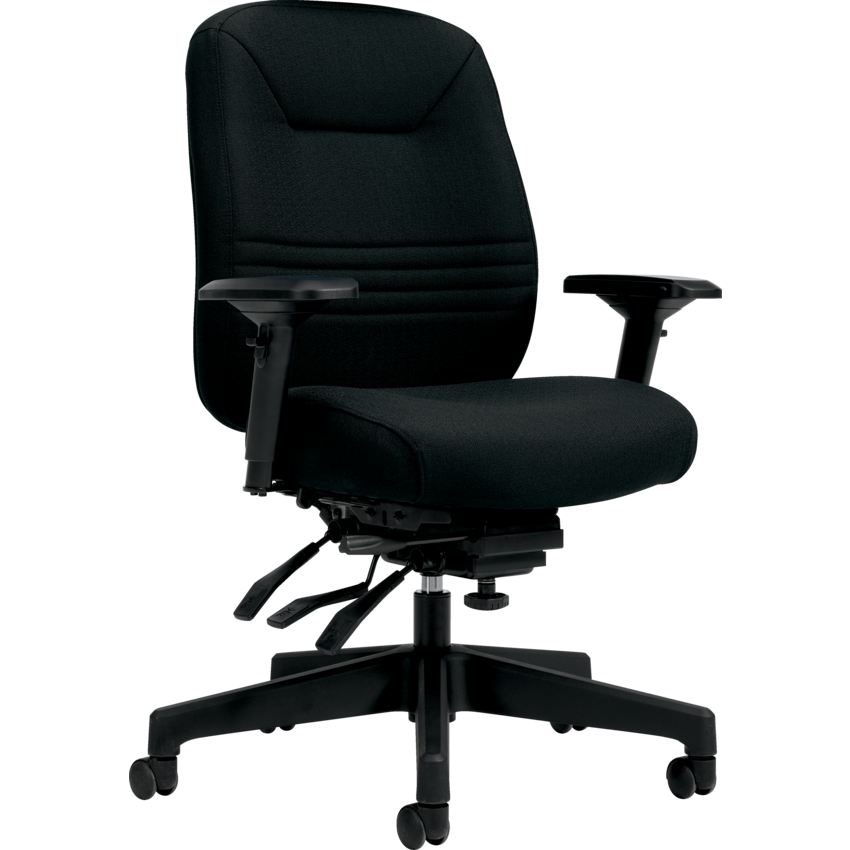 Basics® Comfort-Time™ Ultra Multi-Tilter Big & Tall Chair Carbon