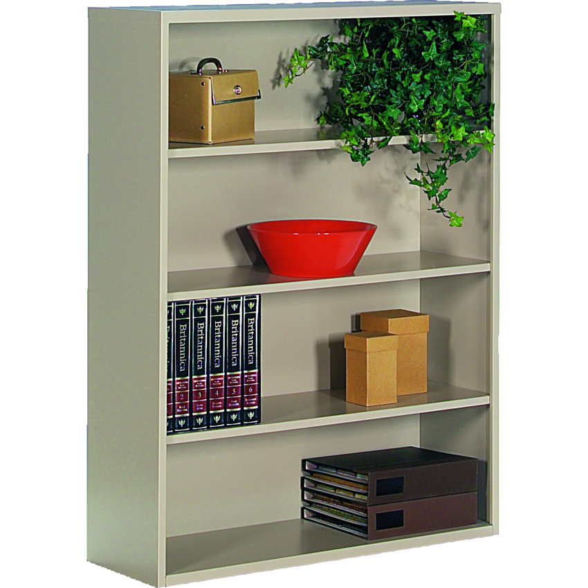 Global® Metal Bookcase 48"H Nevada