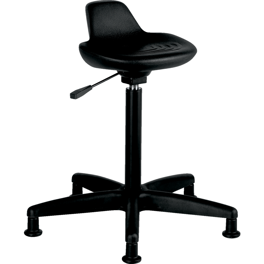 Global® Minotaur Series Stool Task Black