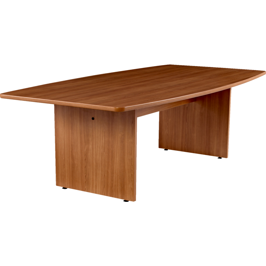 Offices to Go™ Ionic Conference Table 96" Boatshaped Winter Cherry Finish