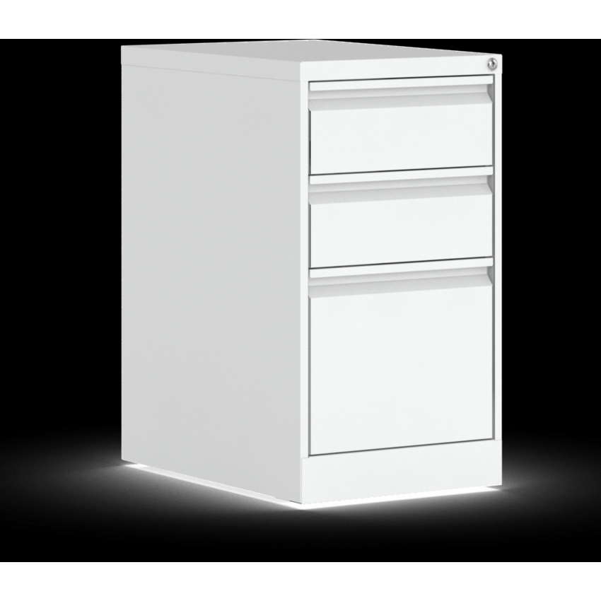 Offices to Go File Pedestal 2-Box/1 File Drawer Designer White