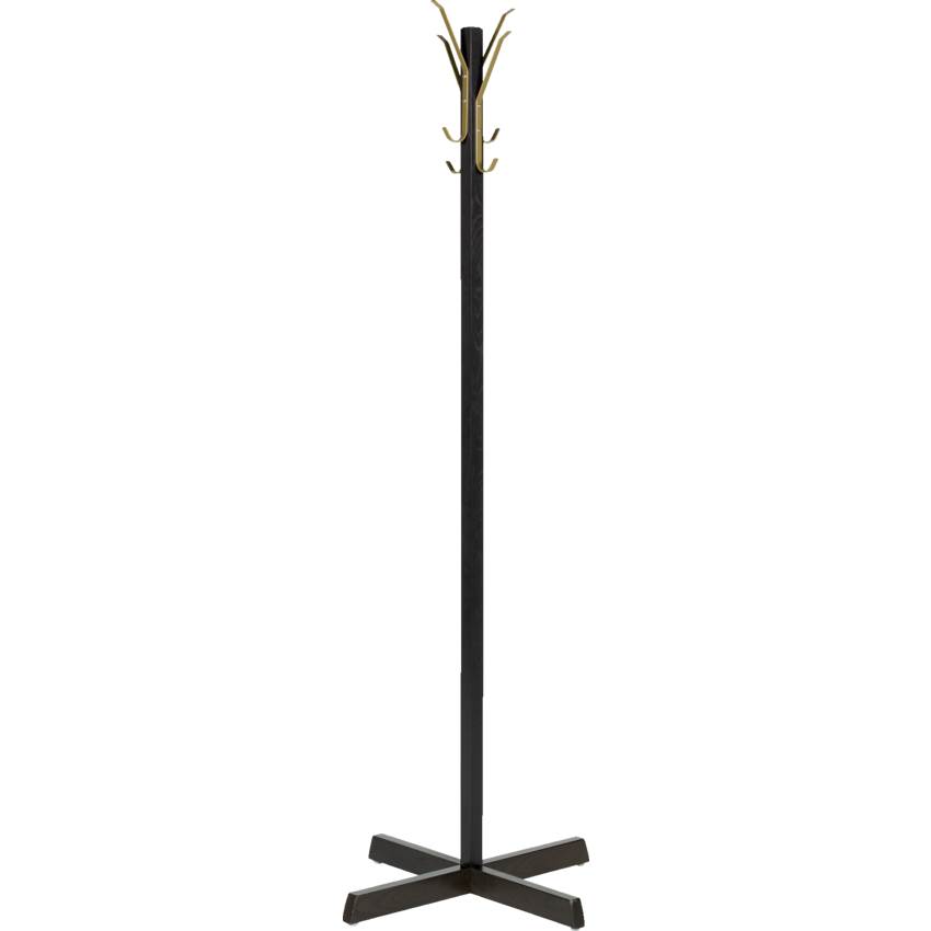 Global® Coat Tree 65" Walnut