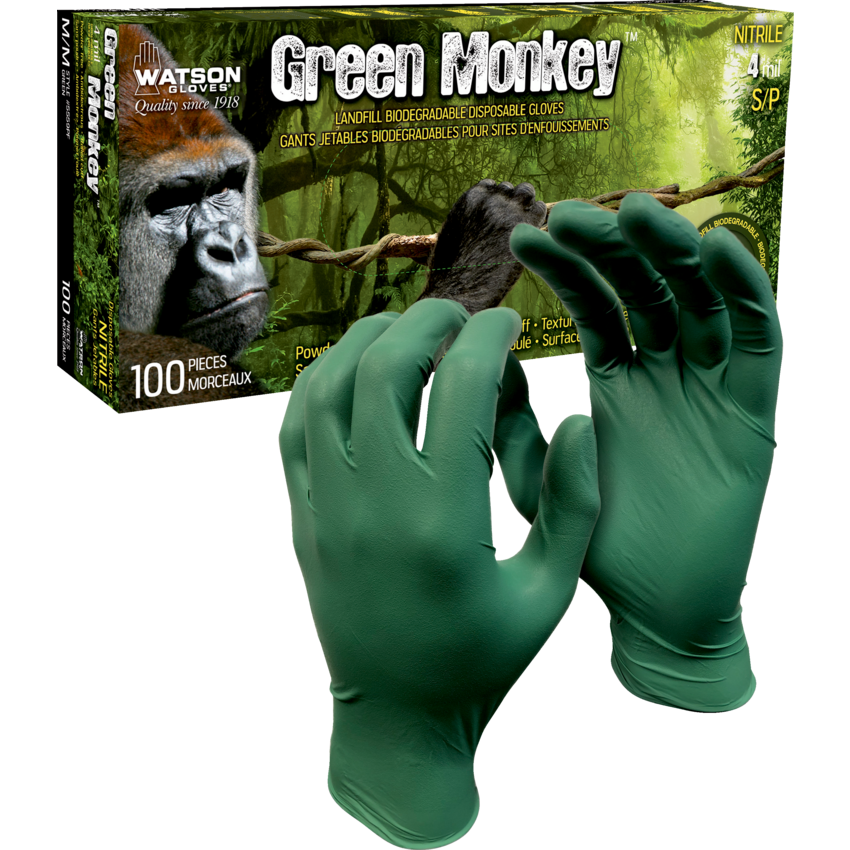 Watson Gloves Green Monkey™ Gloves X-Large 100/box