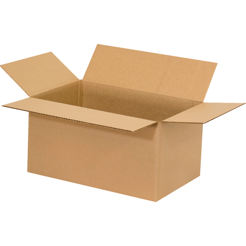 Kraft Corrugated Shipping Boxes 18"W x 12"D x 6"H 25/pkg