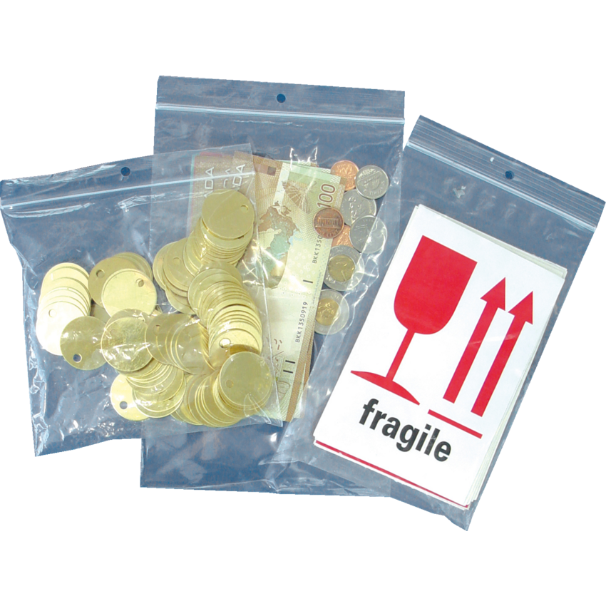 Reclosable Poly Bags 4 mil 12" x 15" 500/box