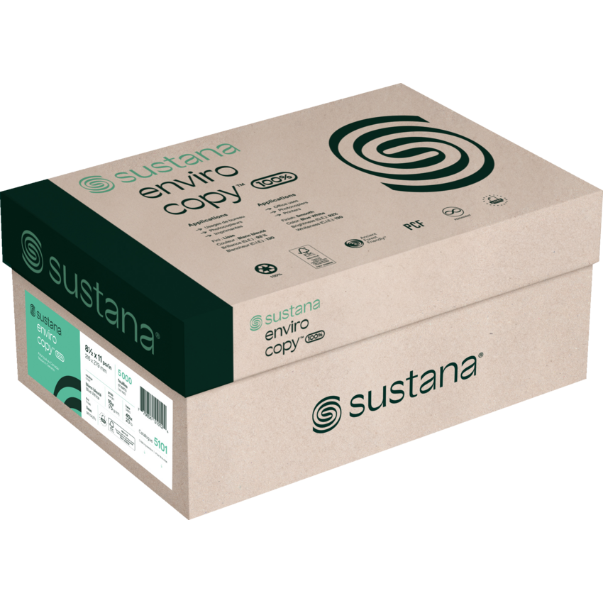 Sustana Enviro™ Copy Paper 92B 20 lb Letter White 500/pkg