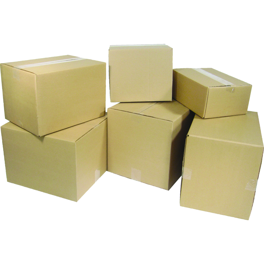 Kraft Corrugated Shipping Boxes 12" x 12" x 12" 25/pkg
