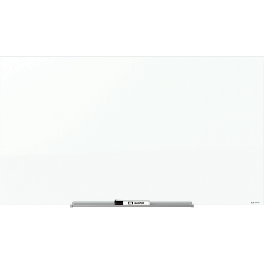 Quartet® InvisaMount™ Magnetic Glass Dry Erase Board 22" x 39