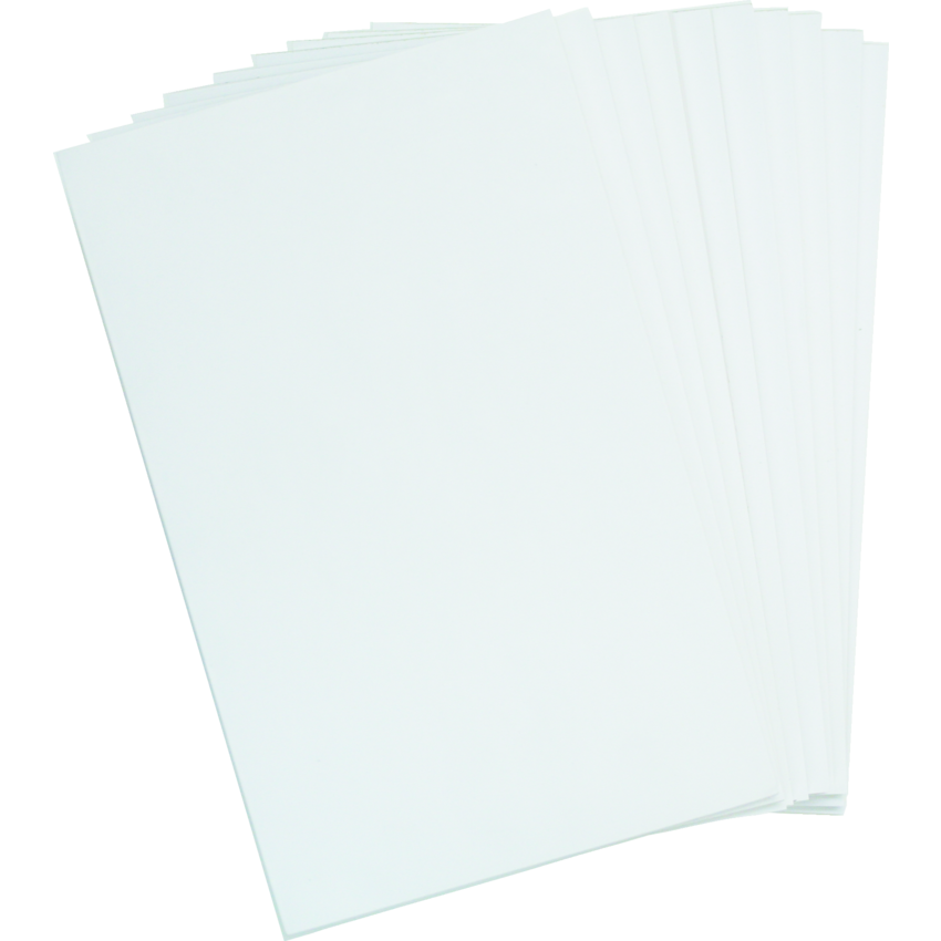 Hilroy Scratch Pads 5x8" 96shts White 10 pads/pkg