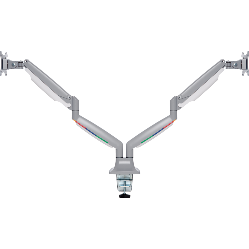 Kensington® SmartFit® One-Touch Height Adjustable Monitor Arm Dual Grey