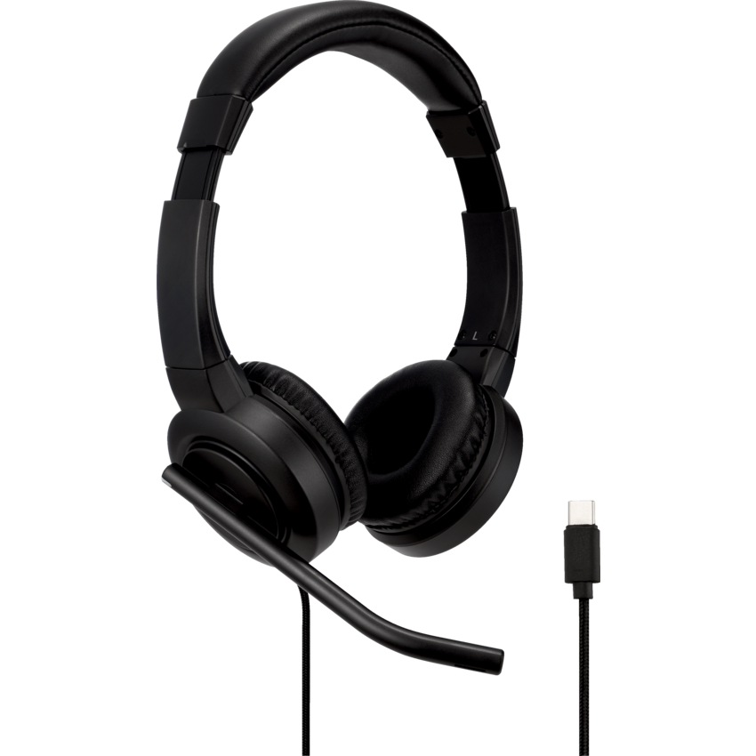Kensington® H1000 USB-C On-Ear Headset Black