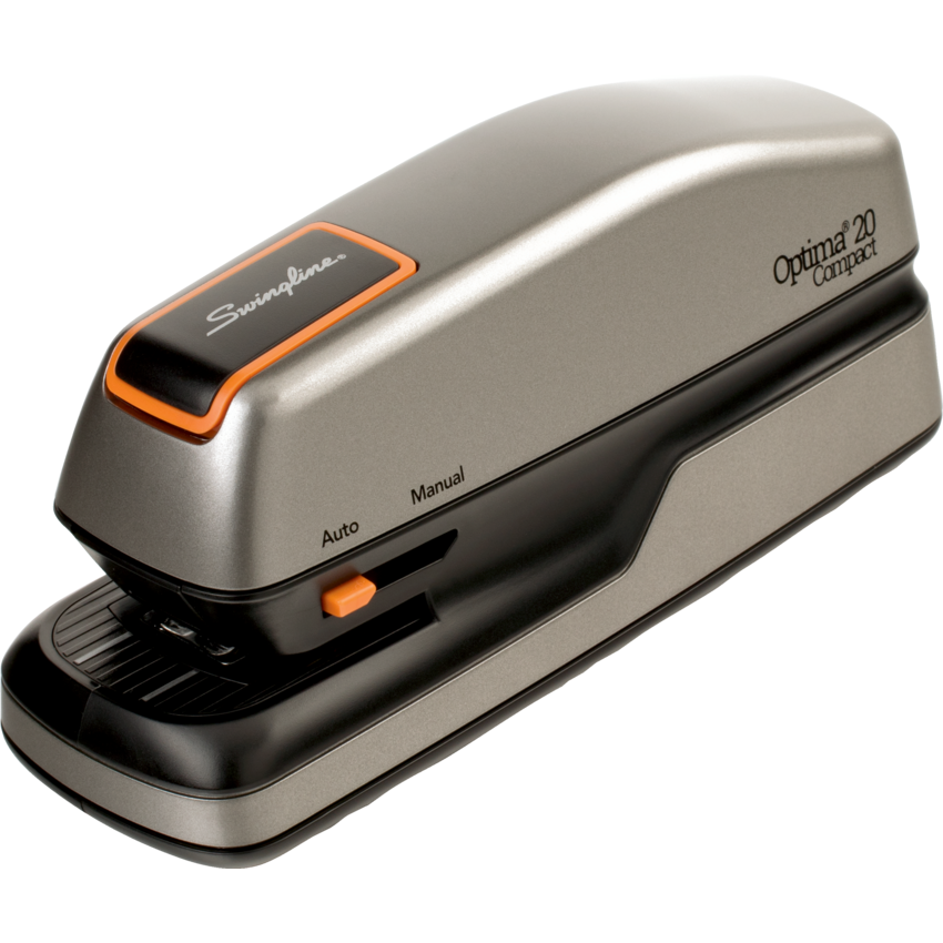 Swingline® Optima® 20 Compact Electric Stapler 20 sheets Silver