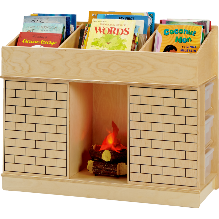 Jonti-Craft® Storybook Fireplace
