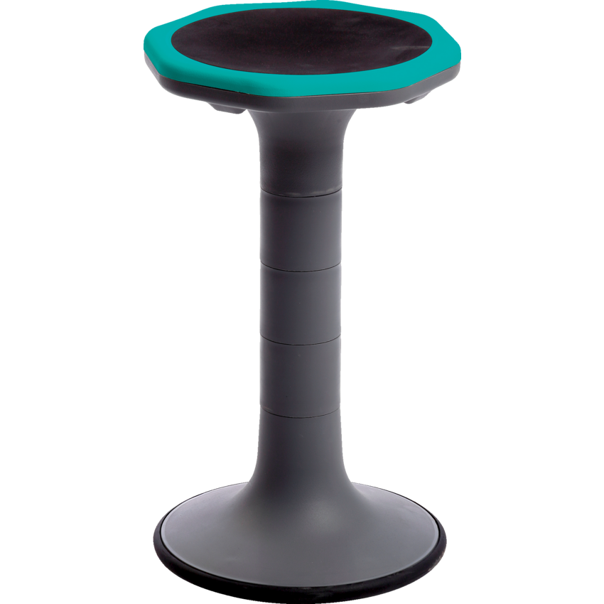 Mitybilt Jive Balance Stool 21"H Aqua