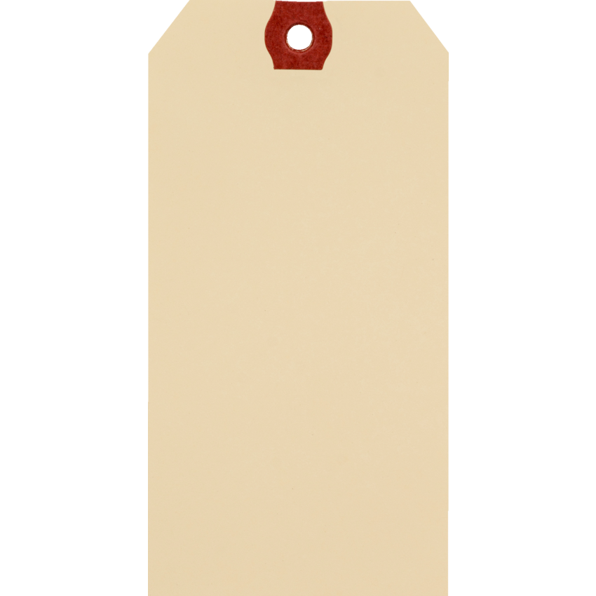 Merangue Shipping Tags #6 5-1/4"x2-5/8" 100/pkg