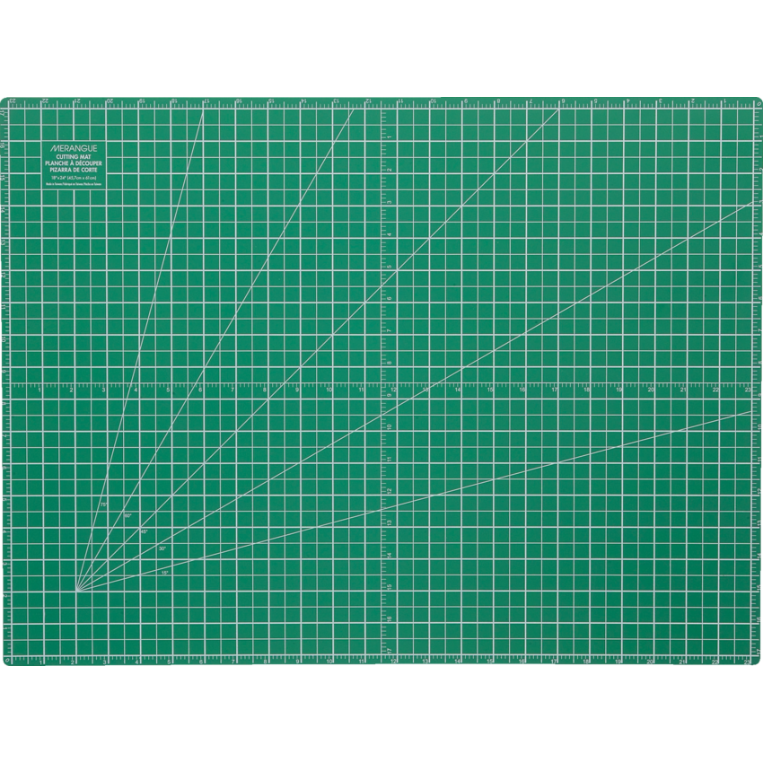 Merangue Self-Healing Cutting Mat 18" x 24" Green