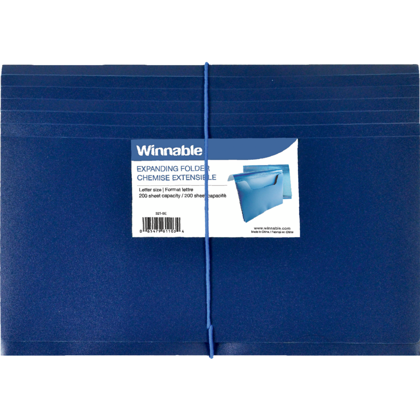 Winnable Expanding Envelope Legal Blue