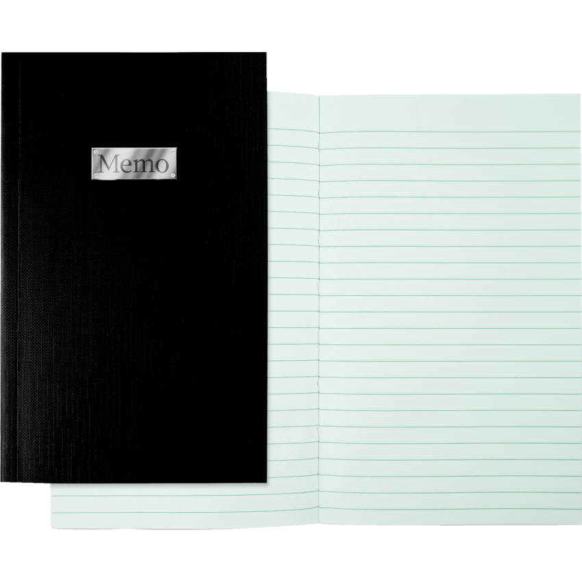 Winnable Side Bound Memo Book 6-3/4x4" 96 pgs Black