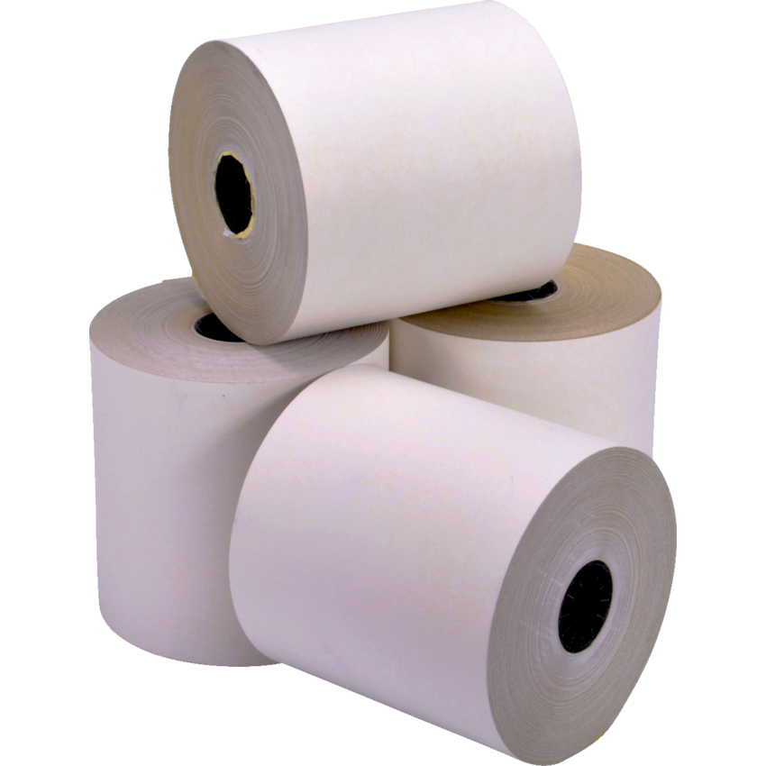 Iconex™ Paper Rolls Carbonless 3" x 3-1/8" (100'L) 50 rolls/ctn