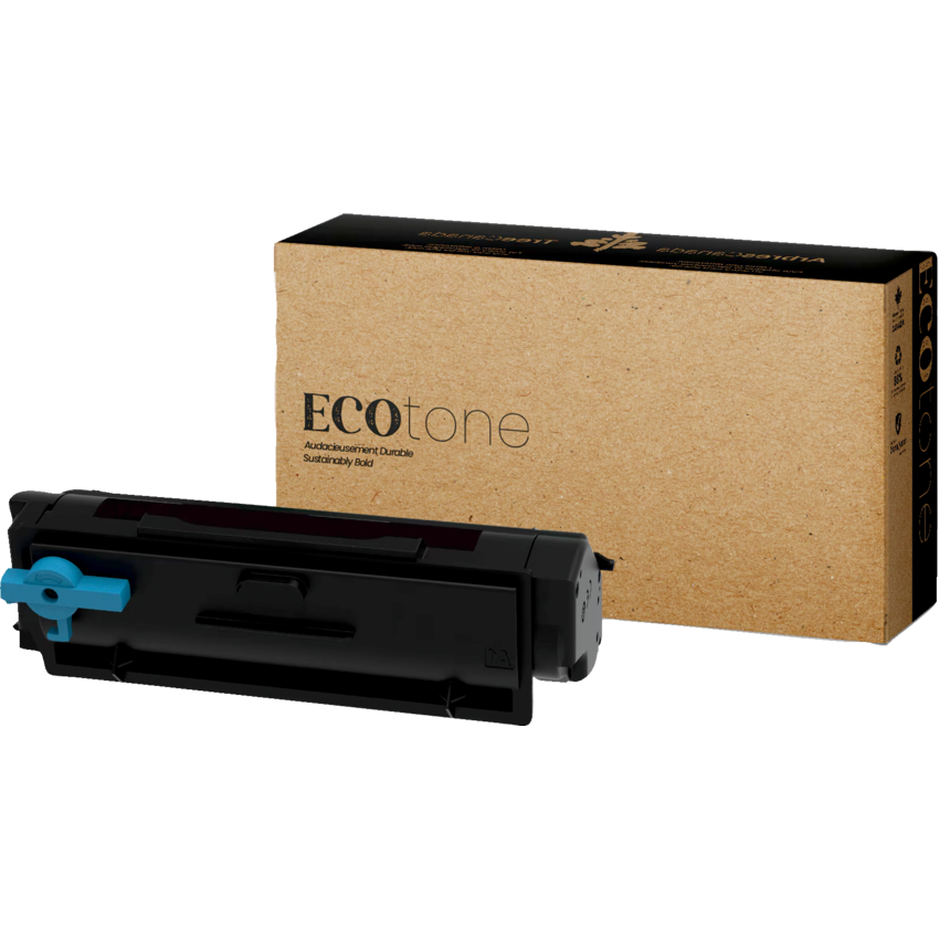 EcoTone® Remanufactured Laser Cartridge (Lex 55B1H00) Black