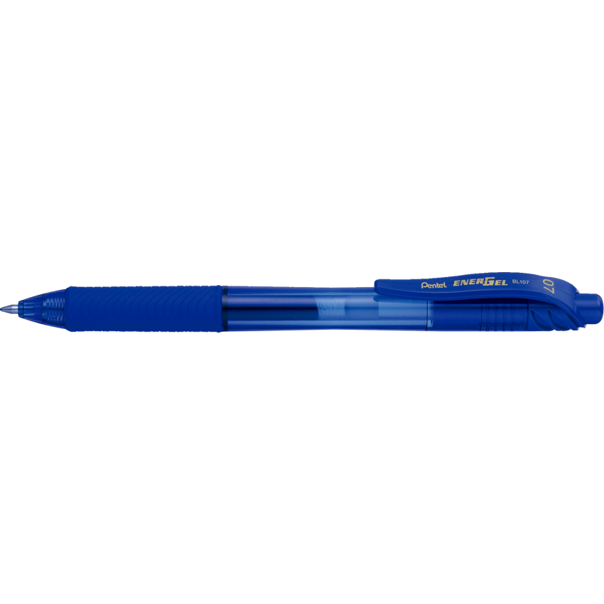 Pentel® EnerGel® X Retractable Gel Pens 0.7 mm Blue 12/box