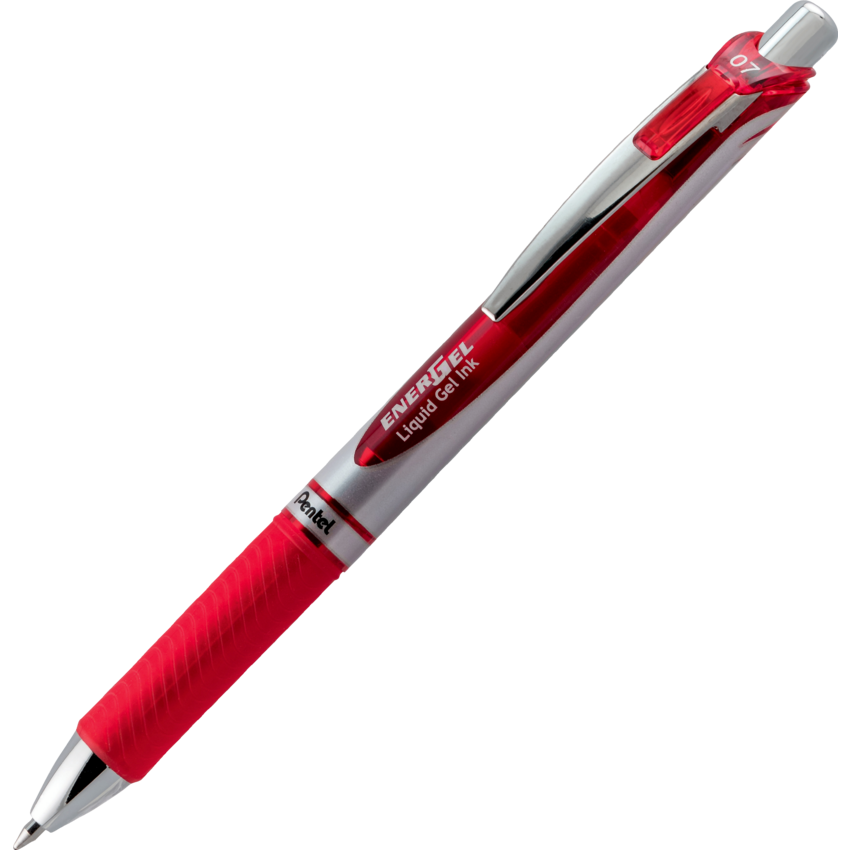 Pentel® EnerGel® Retractable Gel Pen 0.7 mm Red