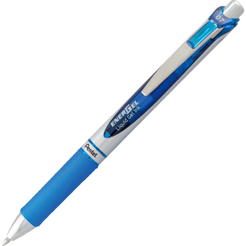 Pentel® EnerGel® Retractable Gel Pen 0.7 mm Blue