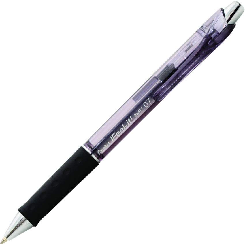 Pentel® IFeel it! Retractable Ball Point Pens Medium Point Black 2/pkg