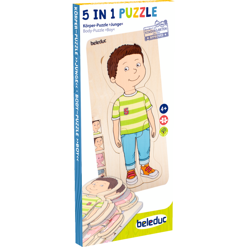 Beleduc Body Puzzle Boy