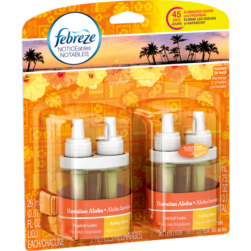 Febreze® Noticeable Refills Hawaiian Aloha 2/pkg