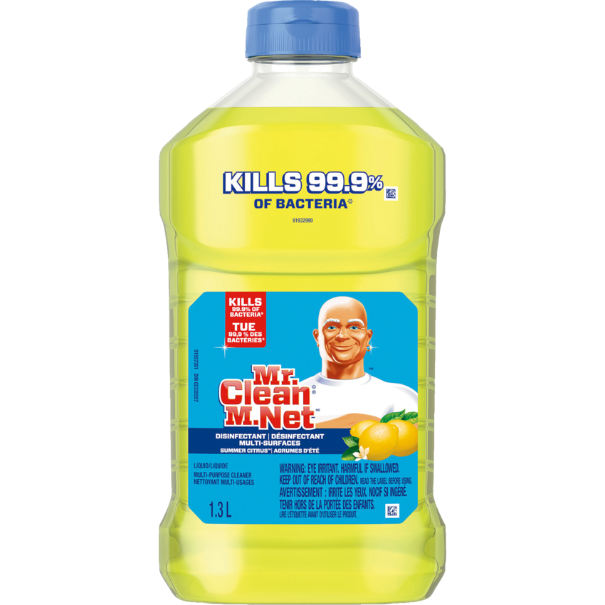 Mr. Clean® Multi-Surfaces Antibacterial Liquid Cleaner Summer Citrus 1.33 L