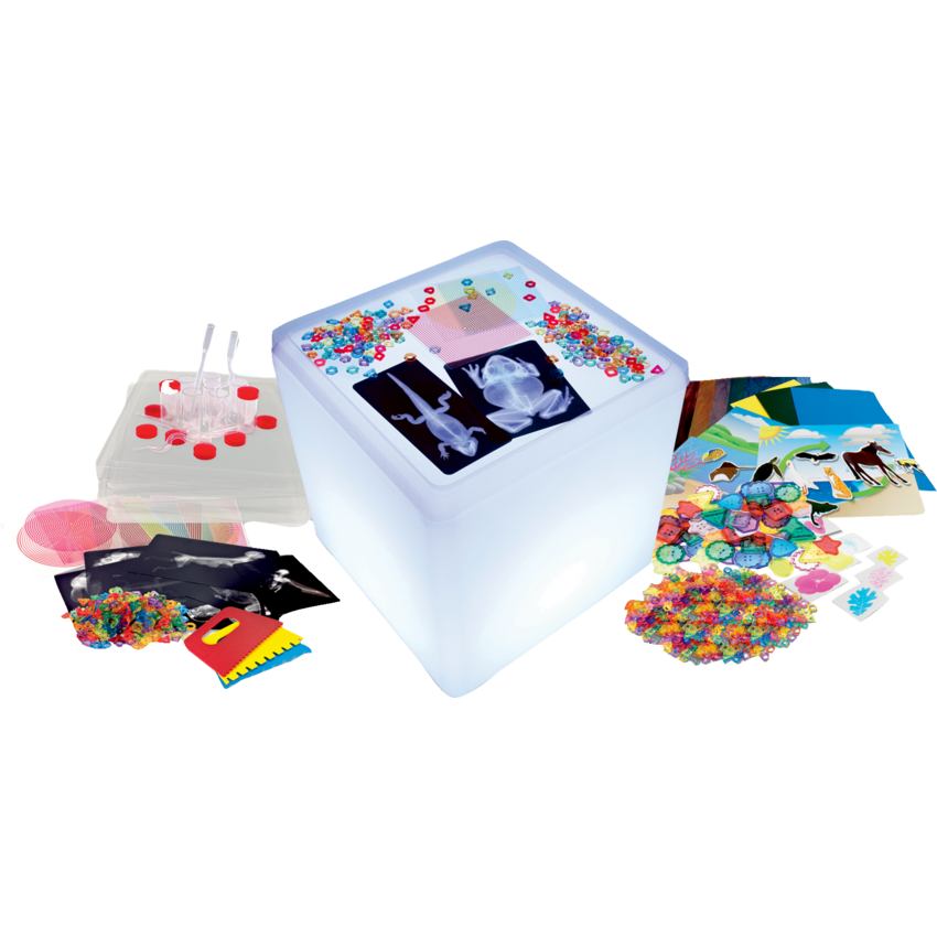 Roylco Educational Light Cube Accessories Kit