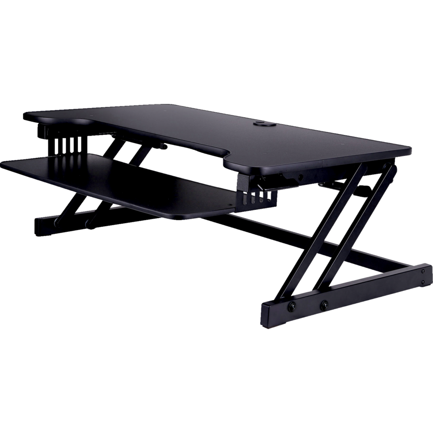 Rocelco® Sit-to-Stand Desk Riser Black