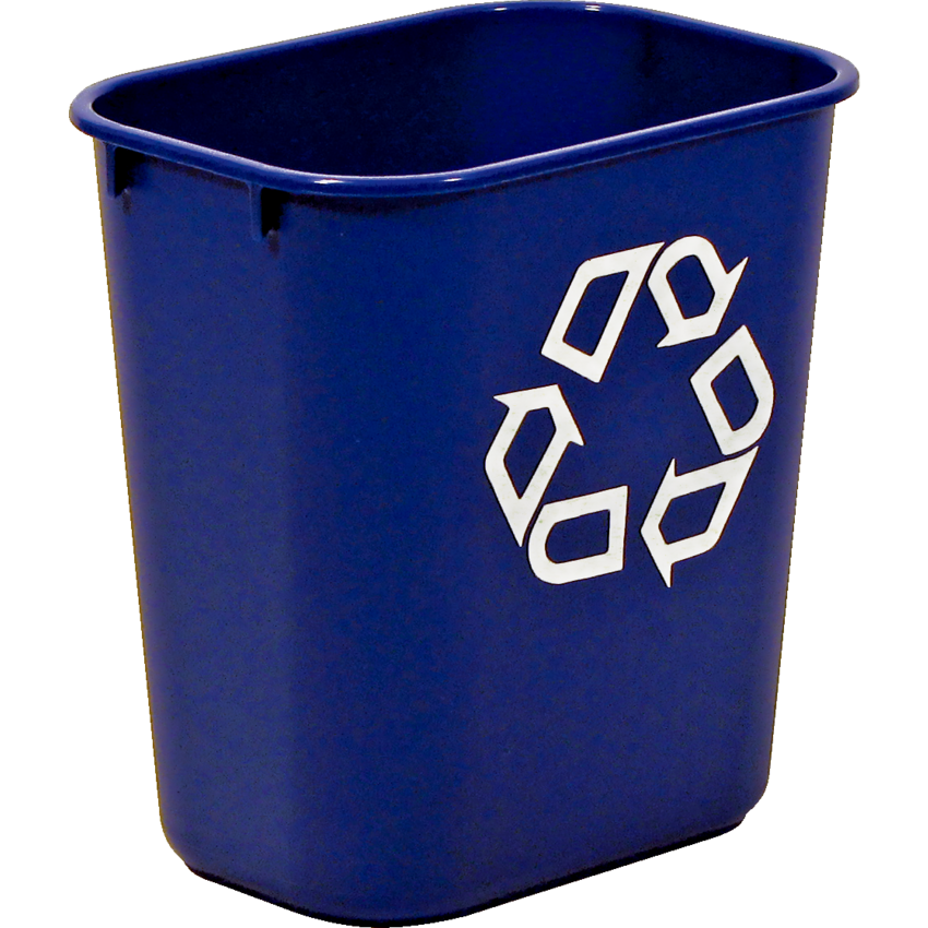 Rubbermaid® Recycling Basket 12.9 L Blue