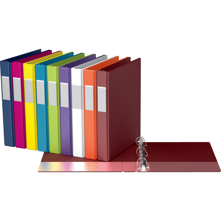 Davis Group® Essential Angle D-Ring Binder 1" Turquoise Blue