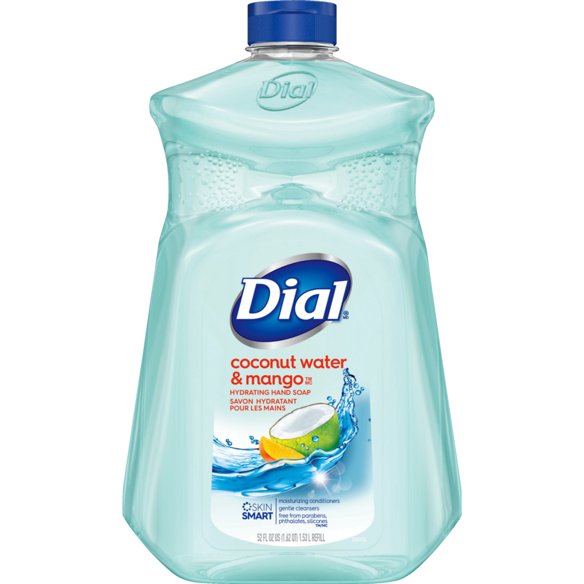 Dial® Hydrating Liquid Soap 1.53 L refill Coconut Water and Mango