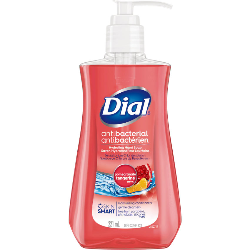 Dial® Hydrating Liquid Soap 221 mL Pomegranate & Tangerine