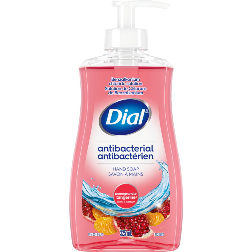 Dial® Hydrating Liquid Soap 325 mL Pomegranate & Tangerine